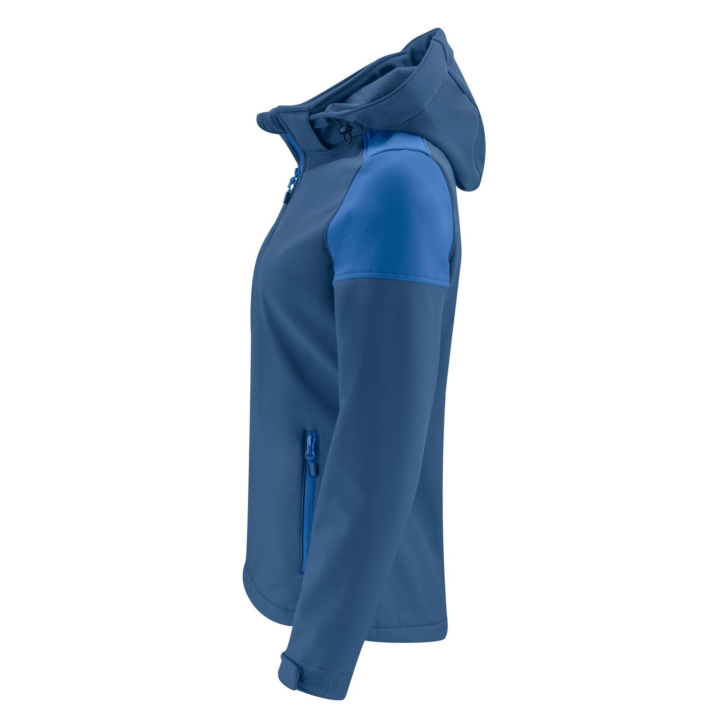 Navy-Cobalt - Lifestyle - Printer Womens-Ladies Prime Soft Shell Jacket