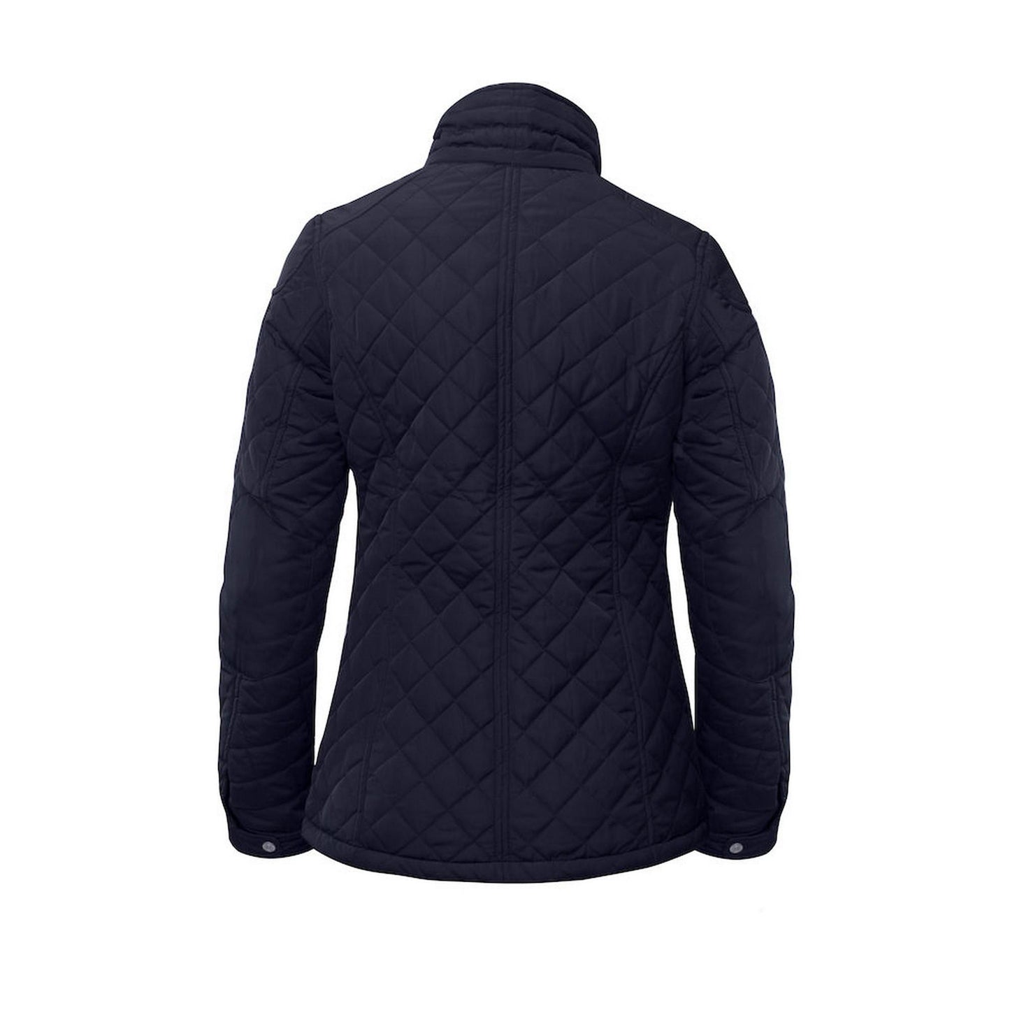 Navy - Back - James Harvest Womens-Ladies Huntingview Jacket