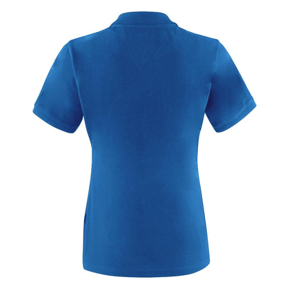 Petrol - Back - James Harvest Womens-Ladies Neptune Polo Shirt
