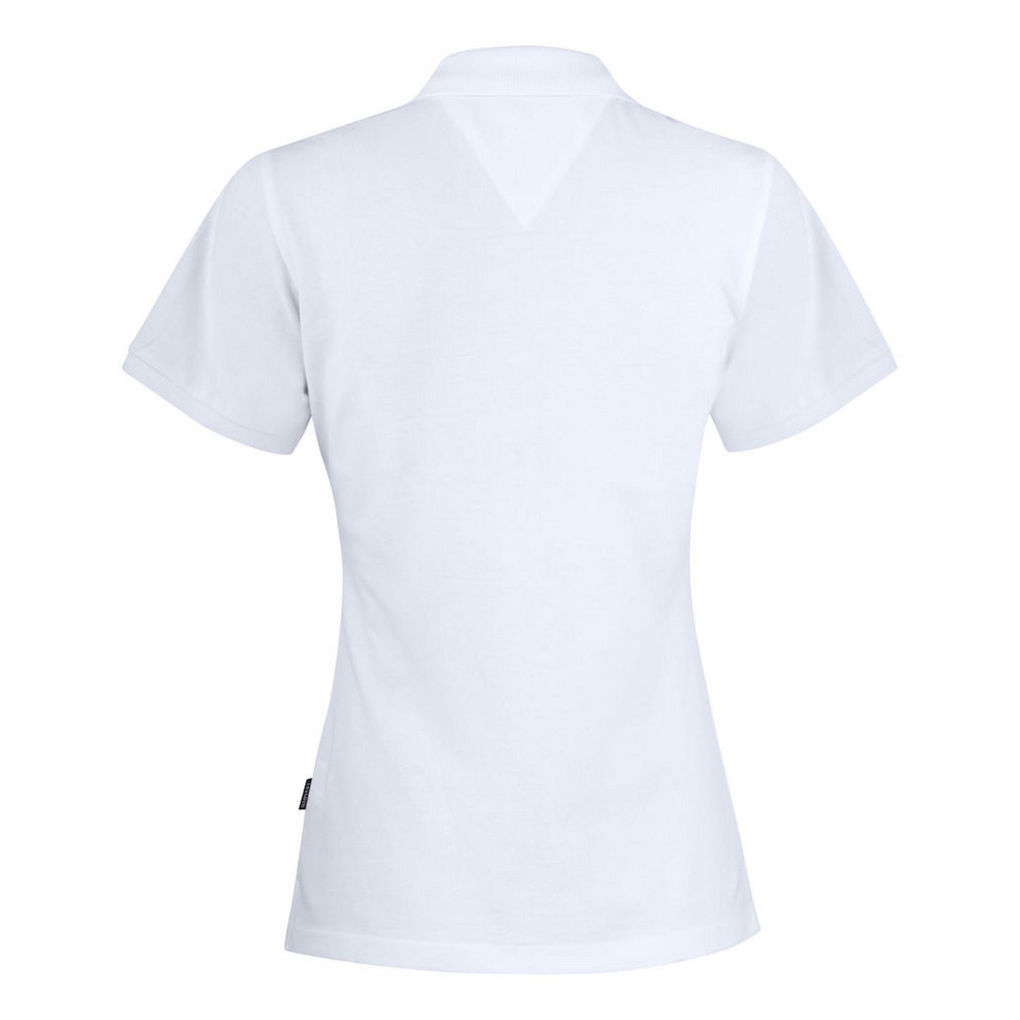 White - Back - James Harvest Womens-Ladies Neptune Polo Shirt