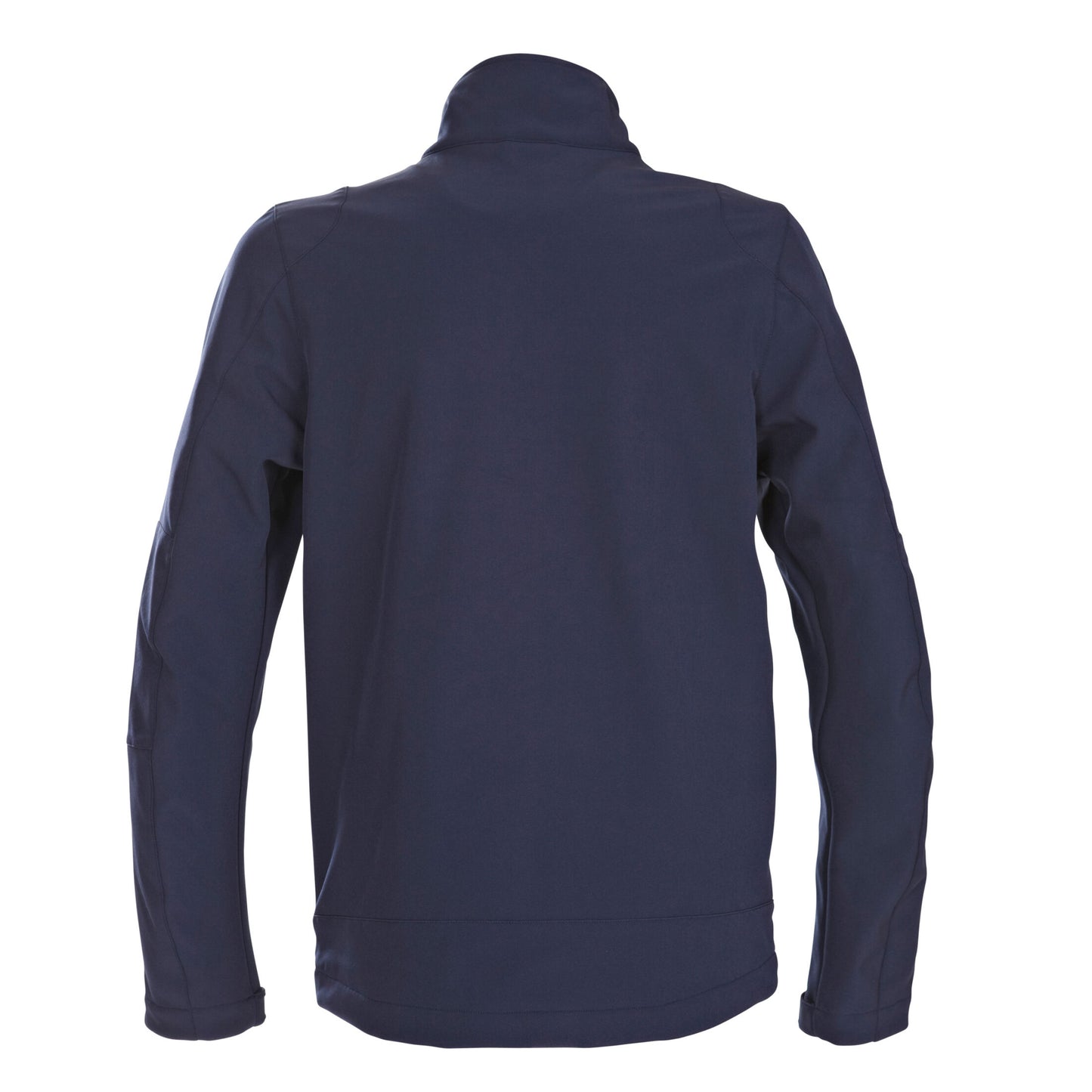 Navy - Back - Printer Mens Trial Soft Shell Jacket