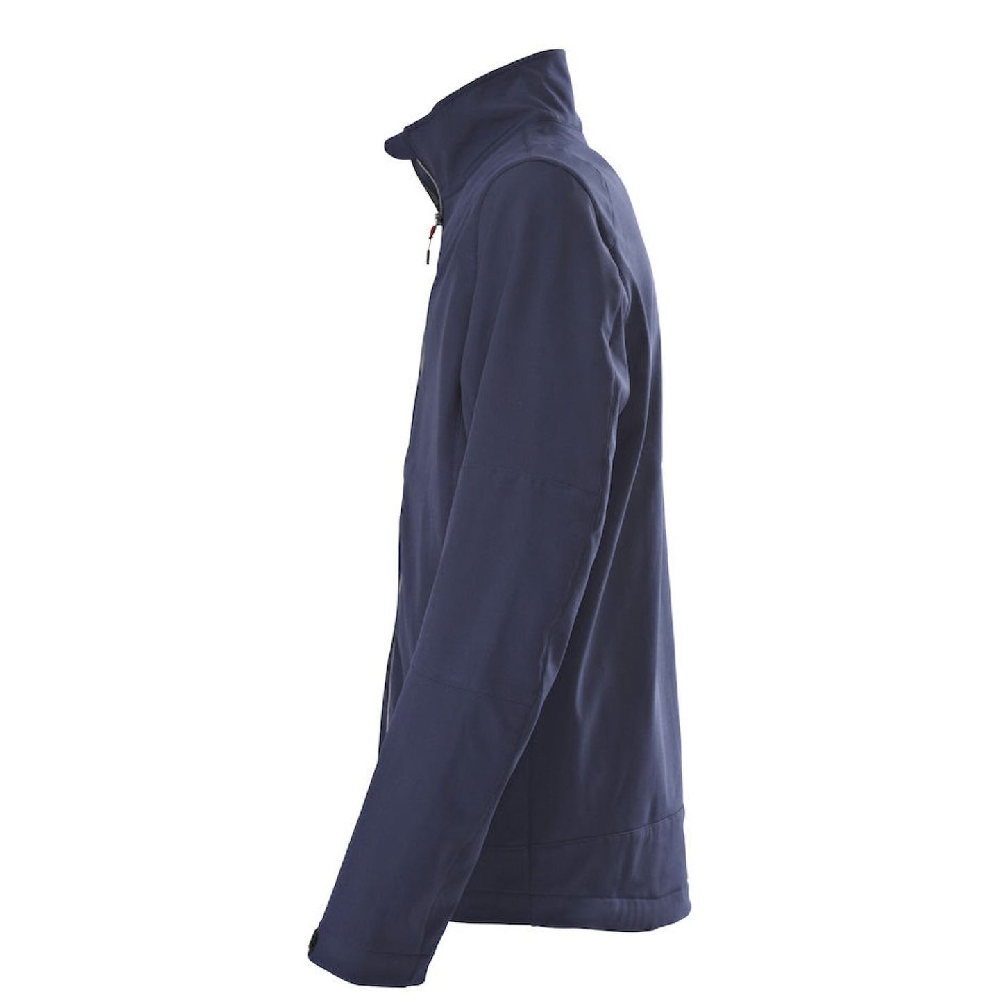 Navy - Side - Printer Mens Trial Soft Shell Jacket