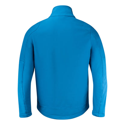 Ocean Blue - Back - Printer Mens Trial Soft Shell Jacket