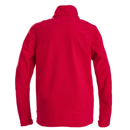Red - Back - Printer Mens Trial Soft Shell Jacket