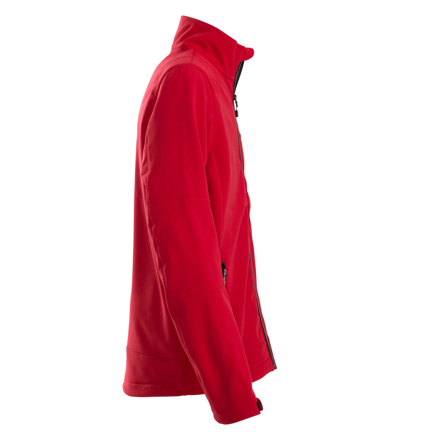 Red - Side - Printer Mens Trial Soft Shell Jacket