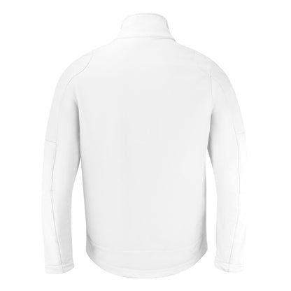 White - Back - Printer Mens Trial Soft Shell Jacket