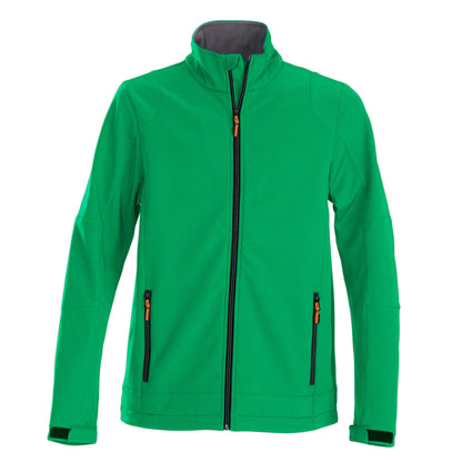 Fresh Green - Front - Printer Mens Trial Soft Shell Jacket