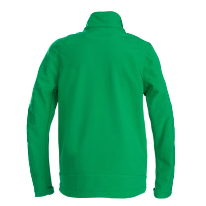 Fresh Green - Back - Printer Mens Trial Soft Shell Jacket