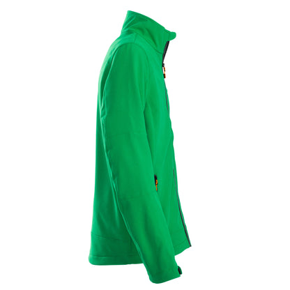 Fresh Green - Side - Printer Mens Trial Soft Shell Jacket