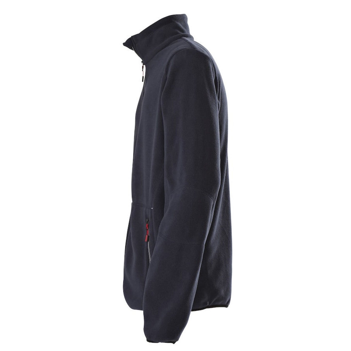 Navy - Back - Printer Mens Speedway Fleece Jacket