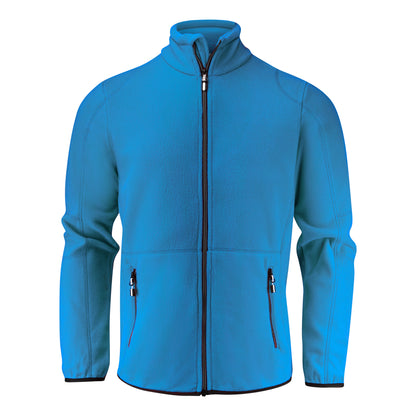Ocean Blue - Front - Printer Mens Speedway Fleece Jacket