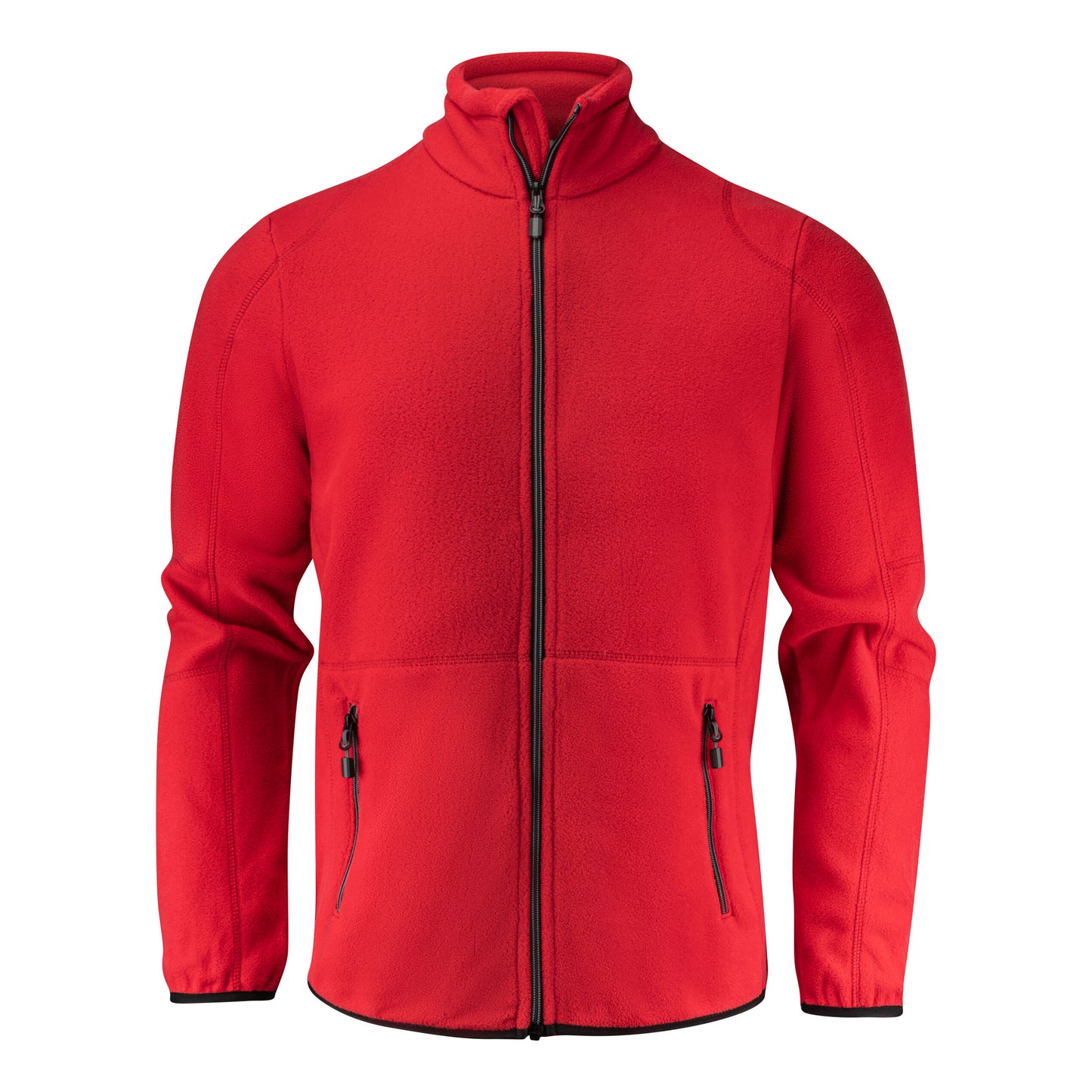 Red - Front - Printer Mens Speedway Fleece Jacket