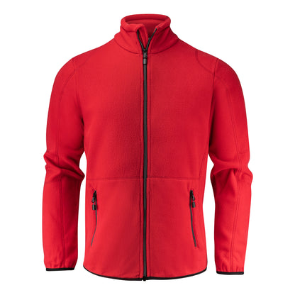 Red - Front - Printer Mens Speedway Fleece Jacket