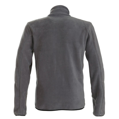 Steel Grey - Back - Printer Mens Speedway Fleece Jacket