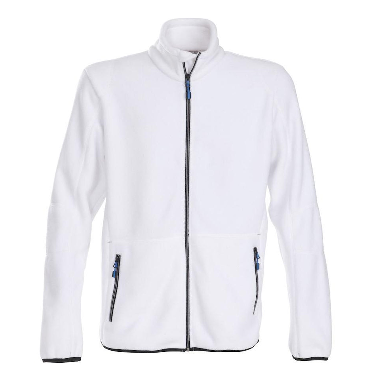 White - Front - Printer Mens Speedway Fleece Jacket