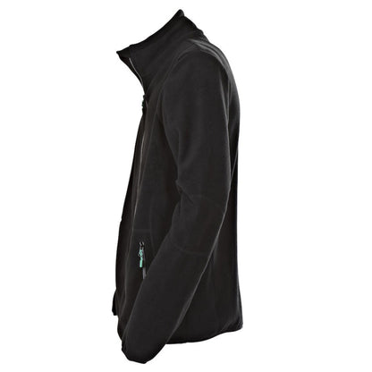 Black - Side - Printer Mens Speedway Fleece Jacket
