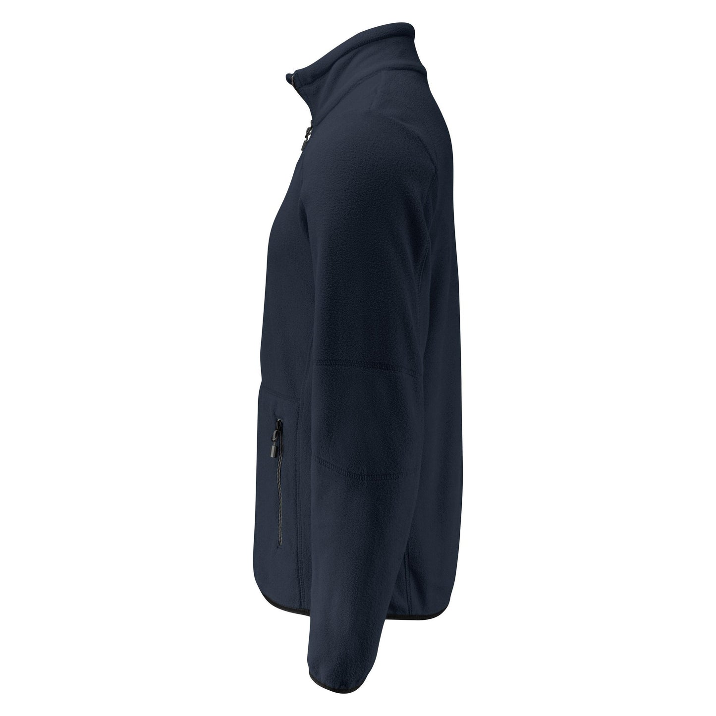 Dark Navy - Side - Printer Mens Speedway Fleece Jacket
