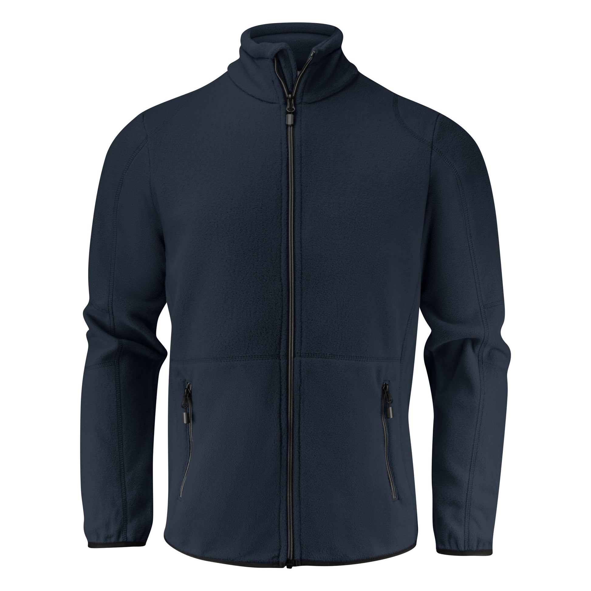 Dark Navy - Front - Printer Mens Speedway Fleece Jacket