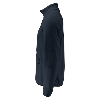 Dark Navy - Back - Printer Mens Speedway Fleece Jacket