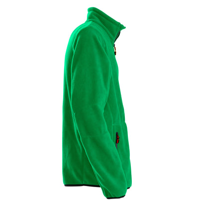 Fresh Green - Side - Printer Mens Speedway Fleece Jacket