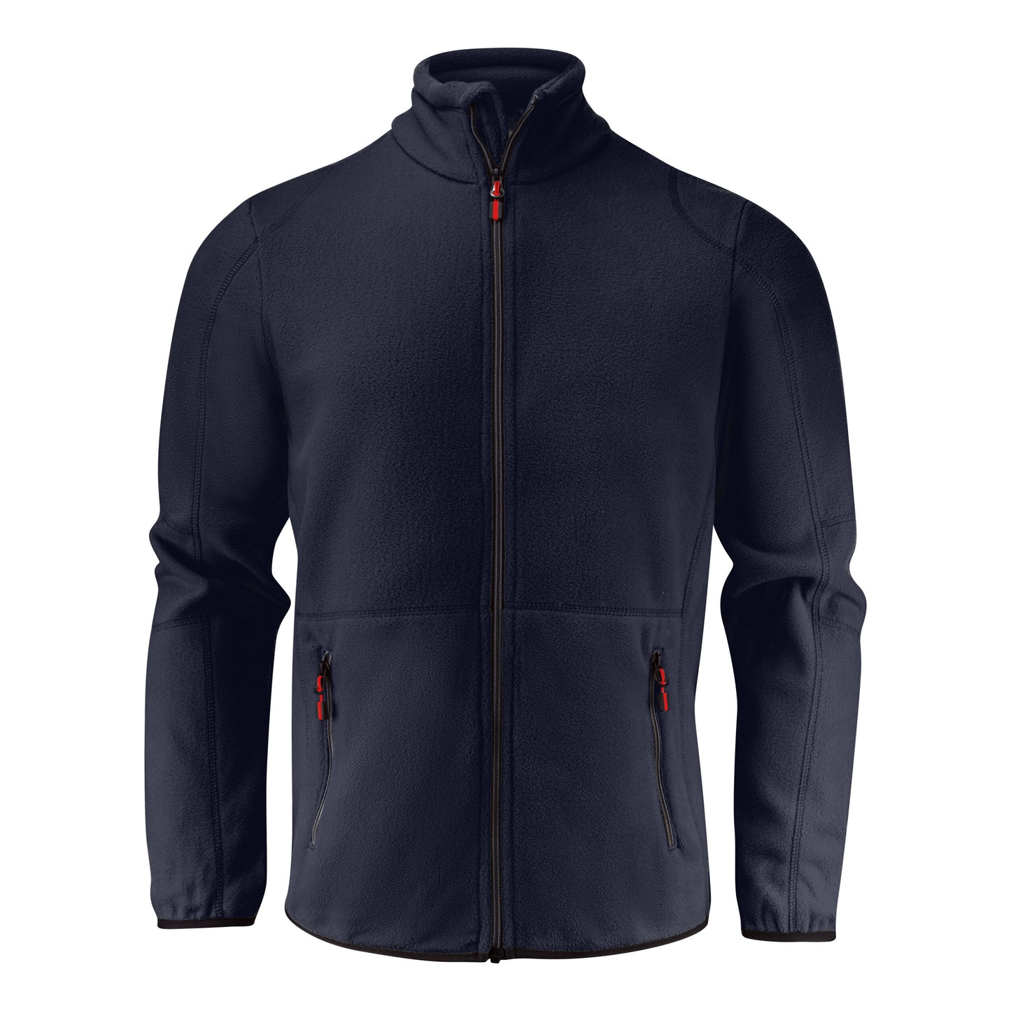 Navy - Front - Printer Mens Speedway Fleece Jacket