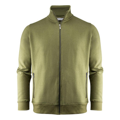 Moss Green - Front - James Harvest Mens Melville Jacket