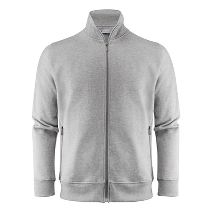 Grey Melange - Front - James Harvest Mens Melville Jacket