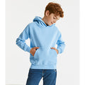 Sky Blue - Back - Jerzees Schoolgear Childrens Hooded Sweatshirt