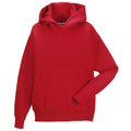 Classic Red - Front - Jerzees Schoolgear Childrens Hooded Sweatshirt