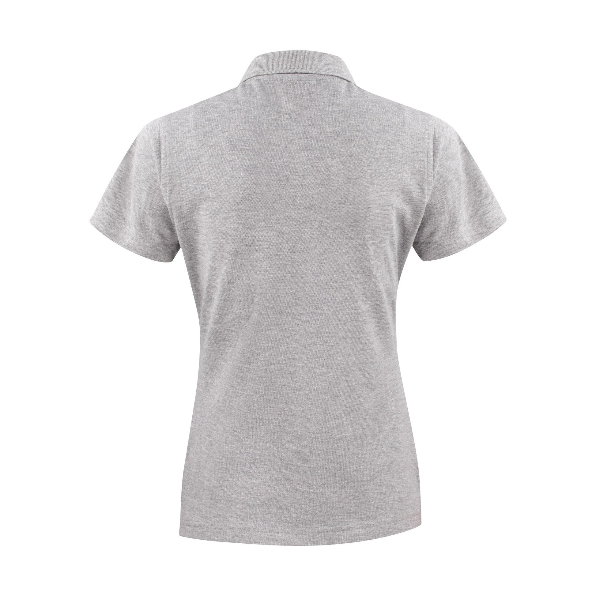 Grey Melange - Lifestyle - Printer Womens-Ladies Surf Light Melange Polo Shirt