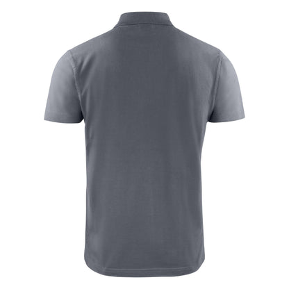 Steel Grey - Side - Printer Mens Surf Light RSX Melange Polo Shirt