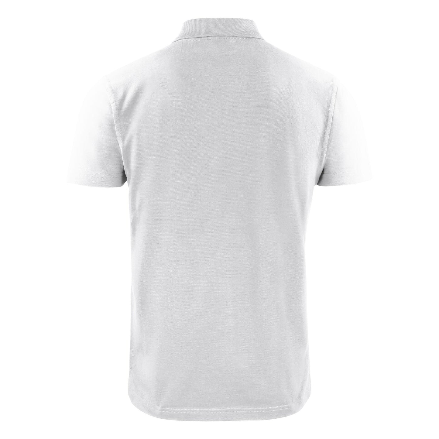 White - Side - Printer Mens Surf Light RSX Melange Polo Shirt