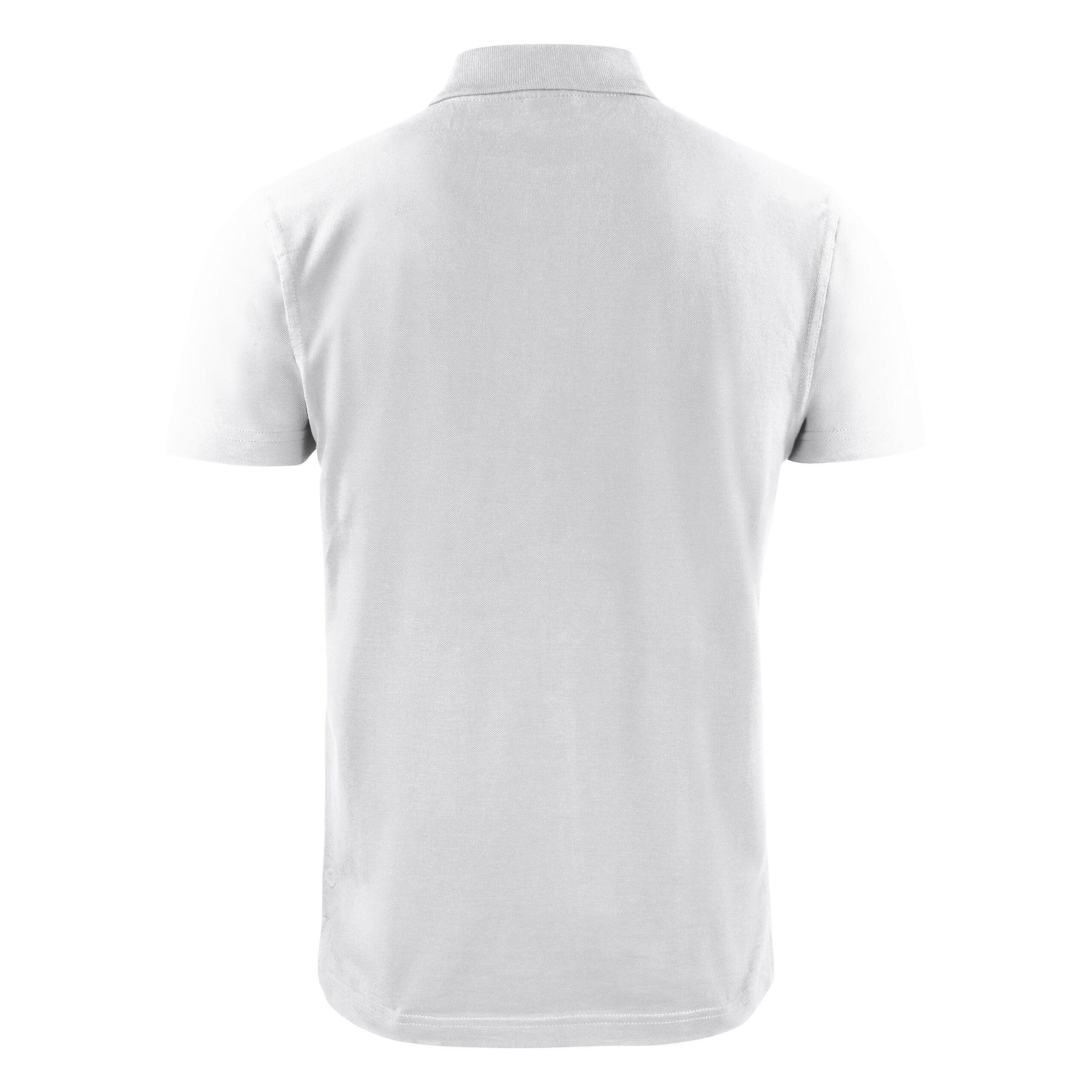 White - Side - Printer Mens Surf Light RSX Melange Polo Shirt