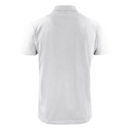 White - Side - Printer Mens Surf Light RSX Melange Polo Shirt