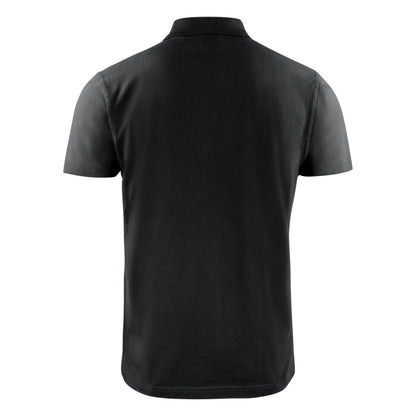 Black - Side - Printer Mens Surf Light RSX Melange Polo Shirt