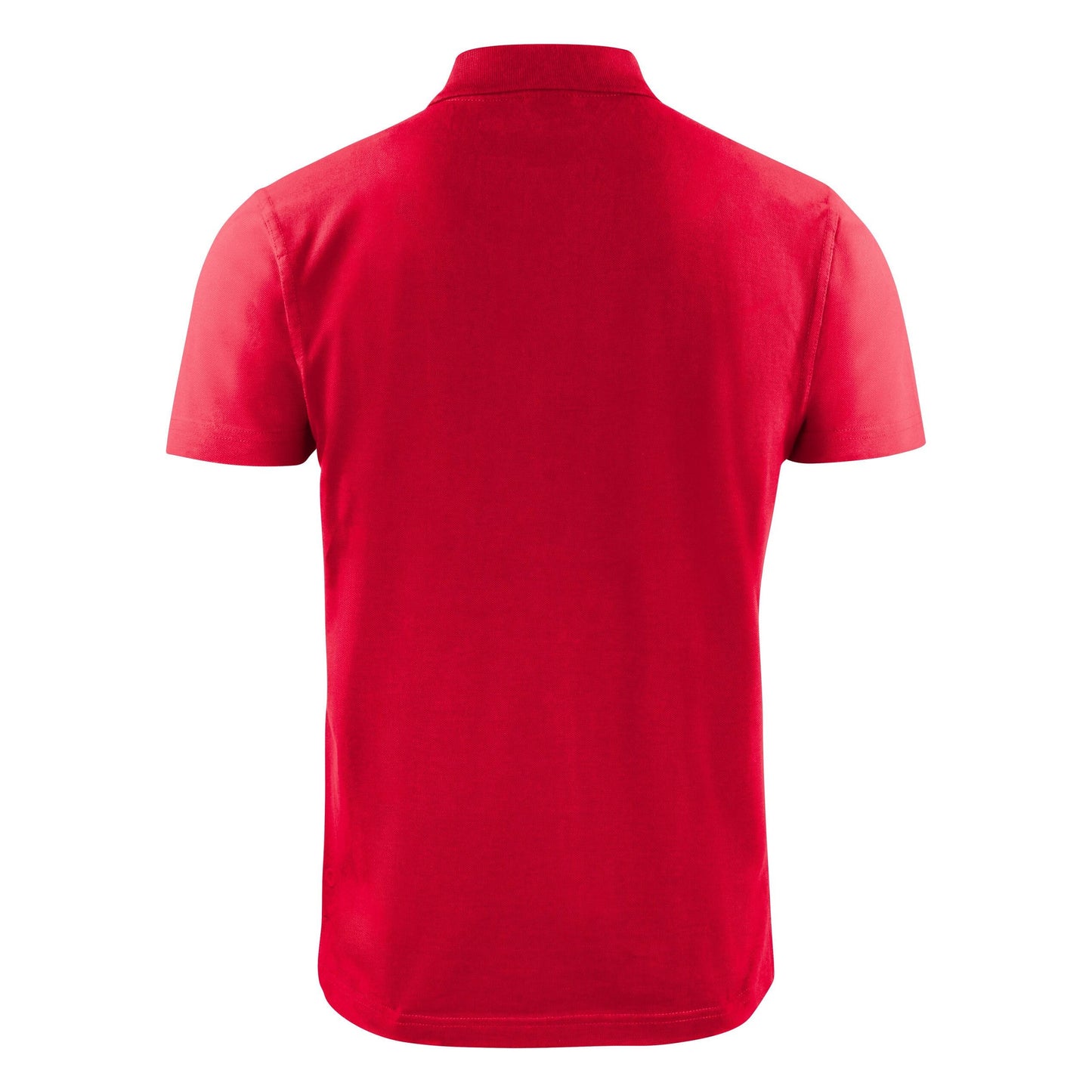 Red - Side - Printer Mens Surf Light RSX Melange Polo Shirt