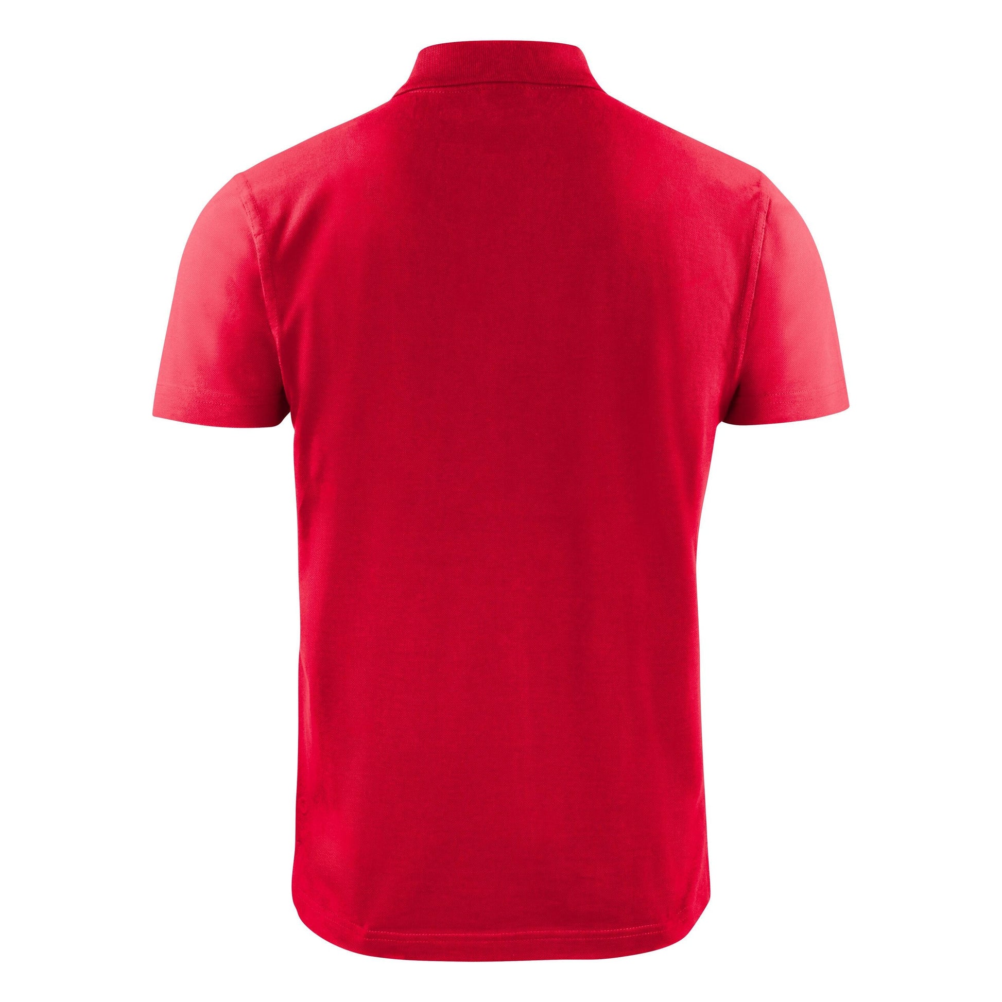 Red - Side - Printer Mens Surf Light RSX Melange Polo Shirt