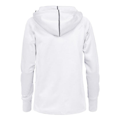 White - Back - James Harvest Womens-Ladies Northderry Fleece Jacket
