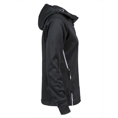 Black - Side - James Harvest Womens-Ladies Northderry Fleece Jacket
