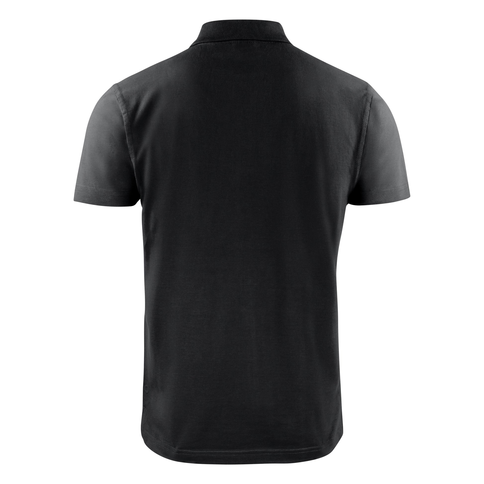 Black - Back - Printer Mens Surf RSX Polo Shirt