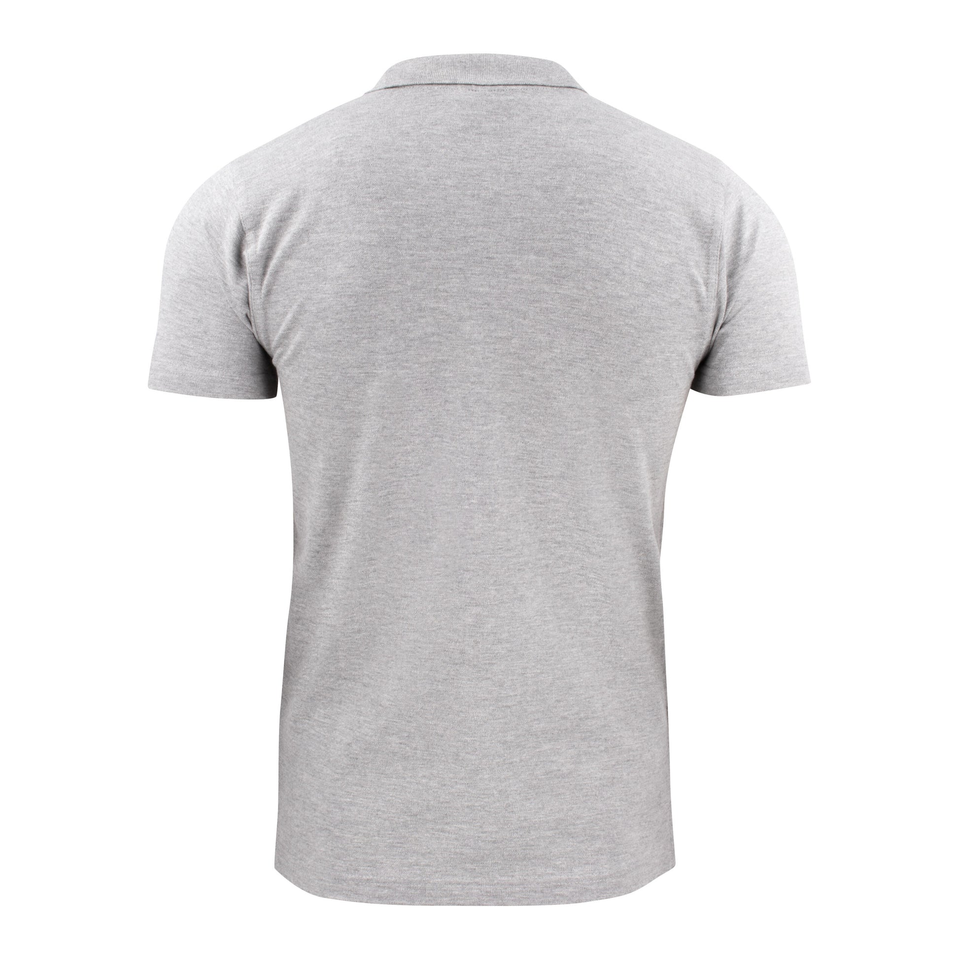 Grey Melange - Back - Printer Mens Surf RSX Polo Shirt