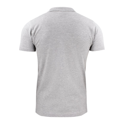 Grey Melange - Back - Printer Mens Surf RSX Polo Shirt