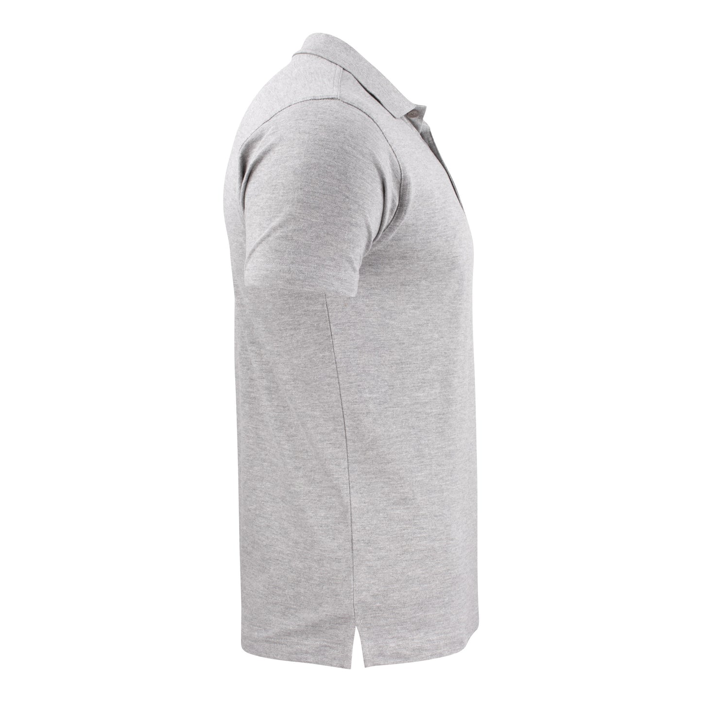 Grey Melange - Side - Printer Mens Surf RSX Polo Shirt