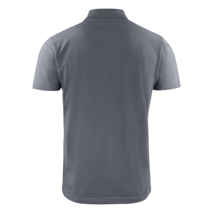 Steel Grey - Back - Printer Mens Surf RSX Polo Shirt