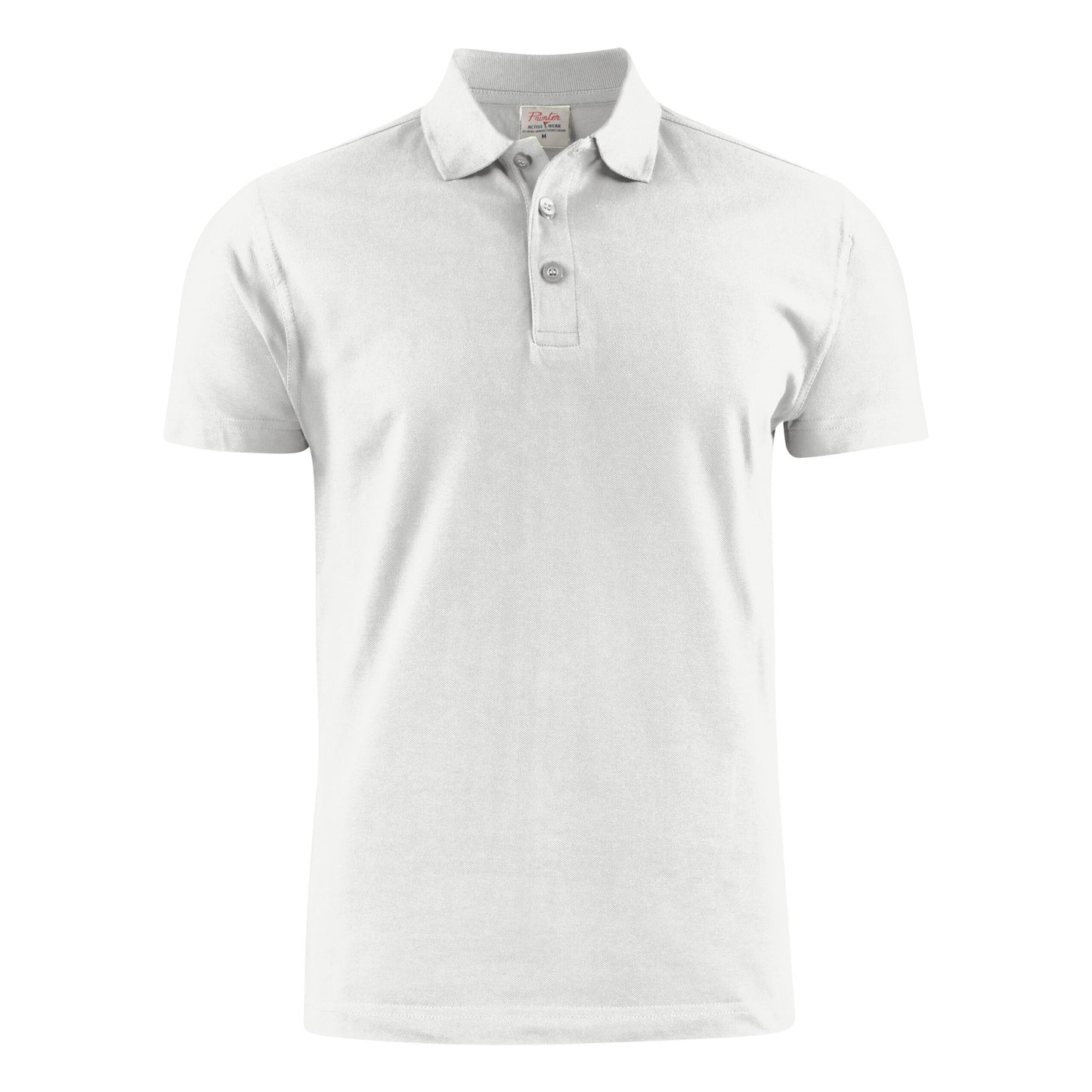 White - Front - Printer Mens Surf RSX Polo Shirt