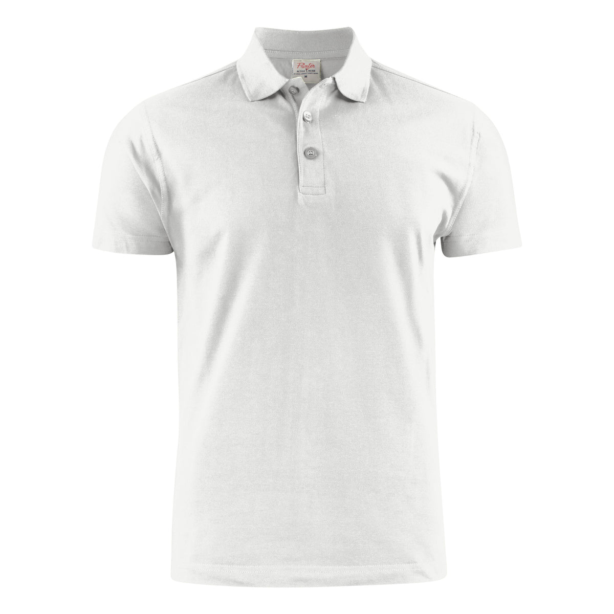 White - Front - Printer Mens Surf RSX Polo Shirt