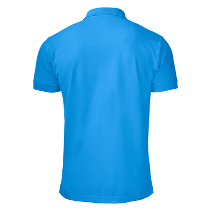 Ocean Blue - Back - Printer Mens Surf Pro RSX Polo Shirt