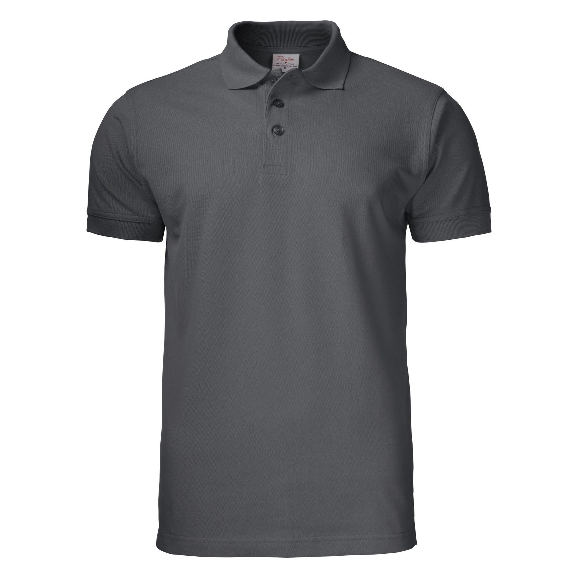 Steel Grey - Front - Printer Mens Surf Pro RSX Polo Shirt