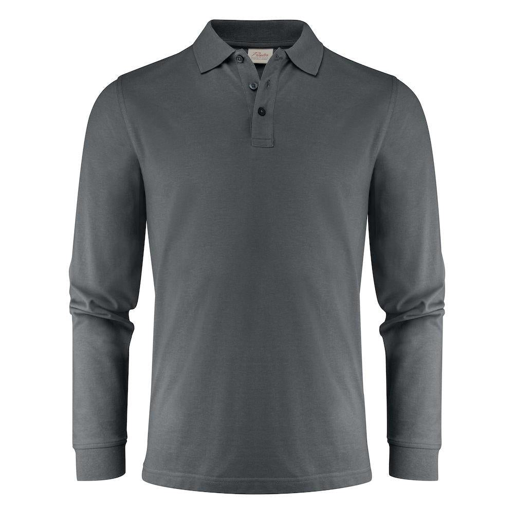 Steel Grey - Front - Printer Mens Surf Pro T-Shirt