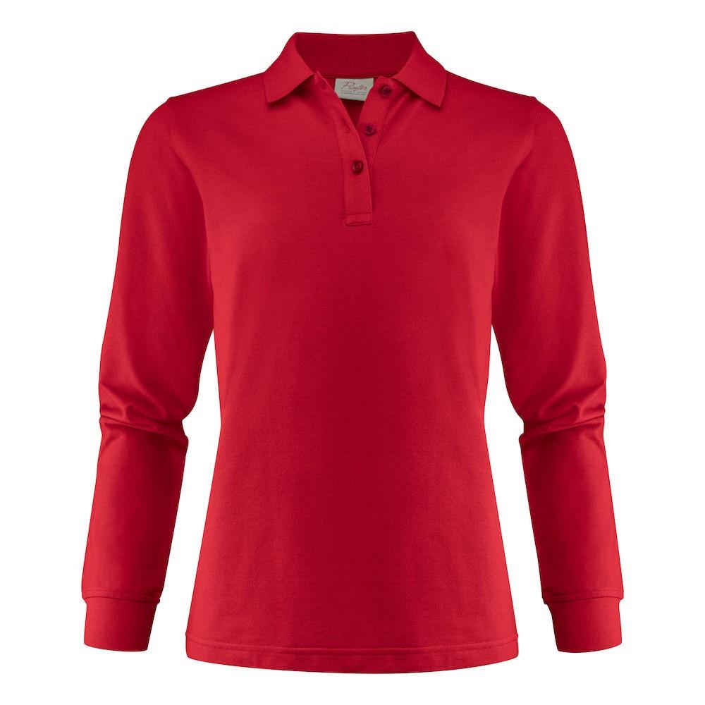 Red - Front - Printer Womens-Ladies Surf Pro T-Shirt